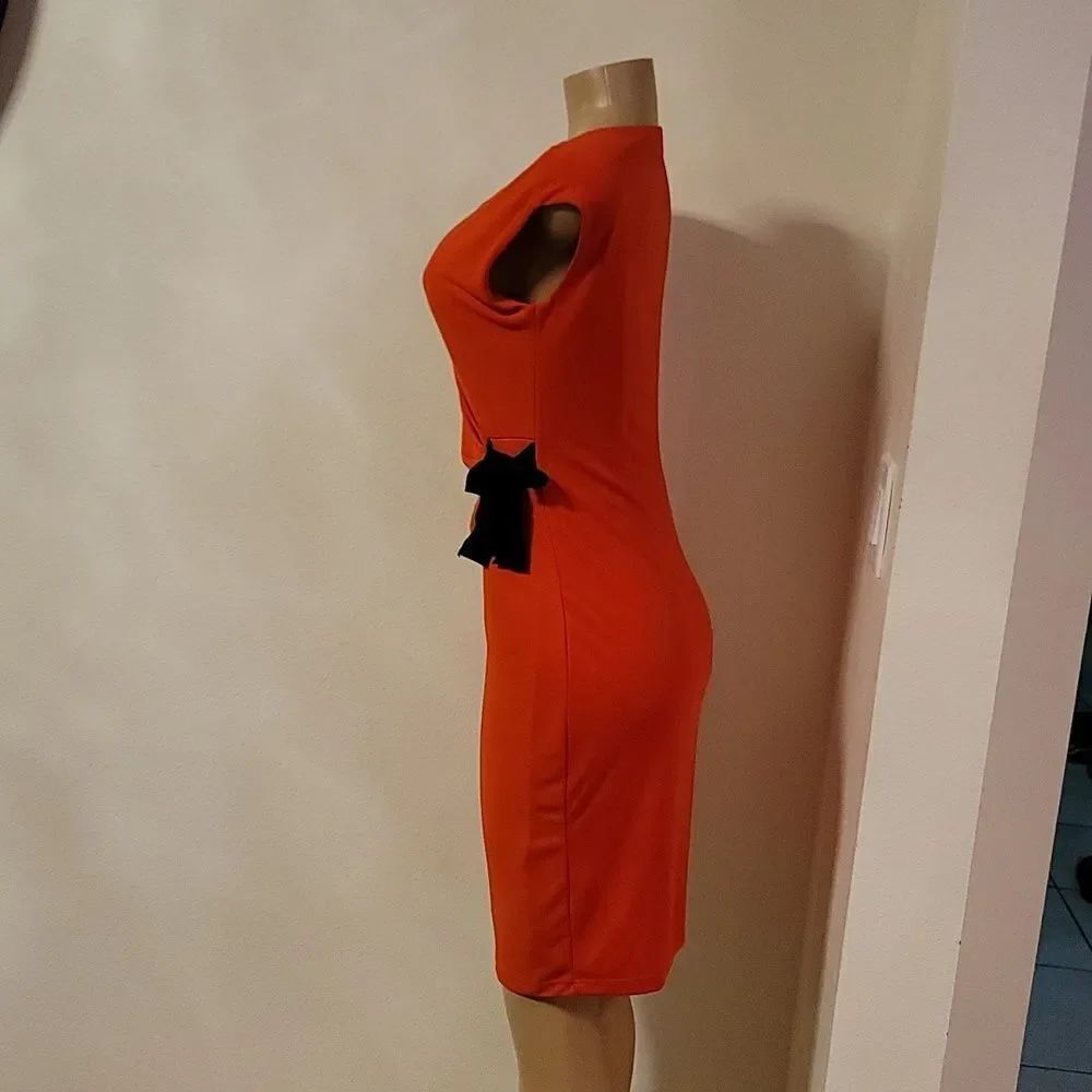 THE LIMITED SLEEVELESS SIDE RUCHED DETAILS WOMEN"S DRESS - Picture 6 of 13